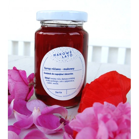 Syrop różano - makowy