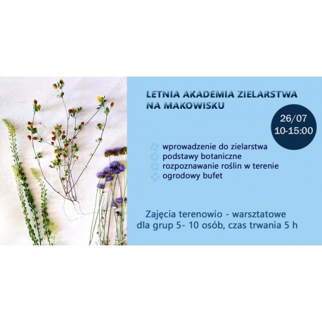 Warsztaty zielarskie na Makowisku - Pachnidło