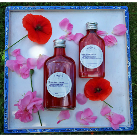 Syrop różano - makowy