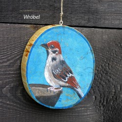 Wróbel - dekor